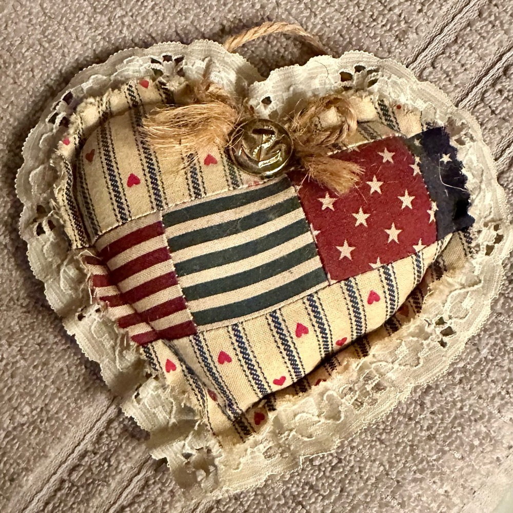 Patchwork Heart Wall Hanging